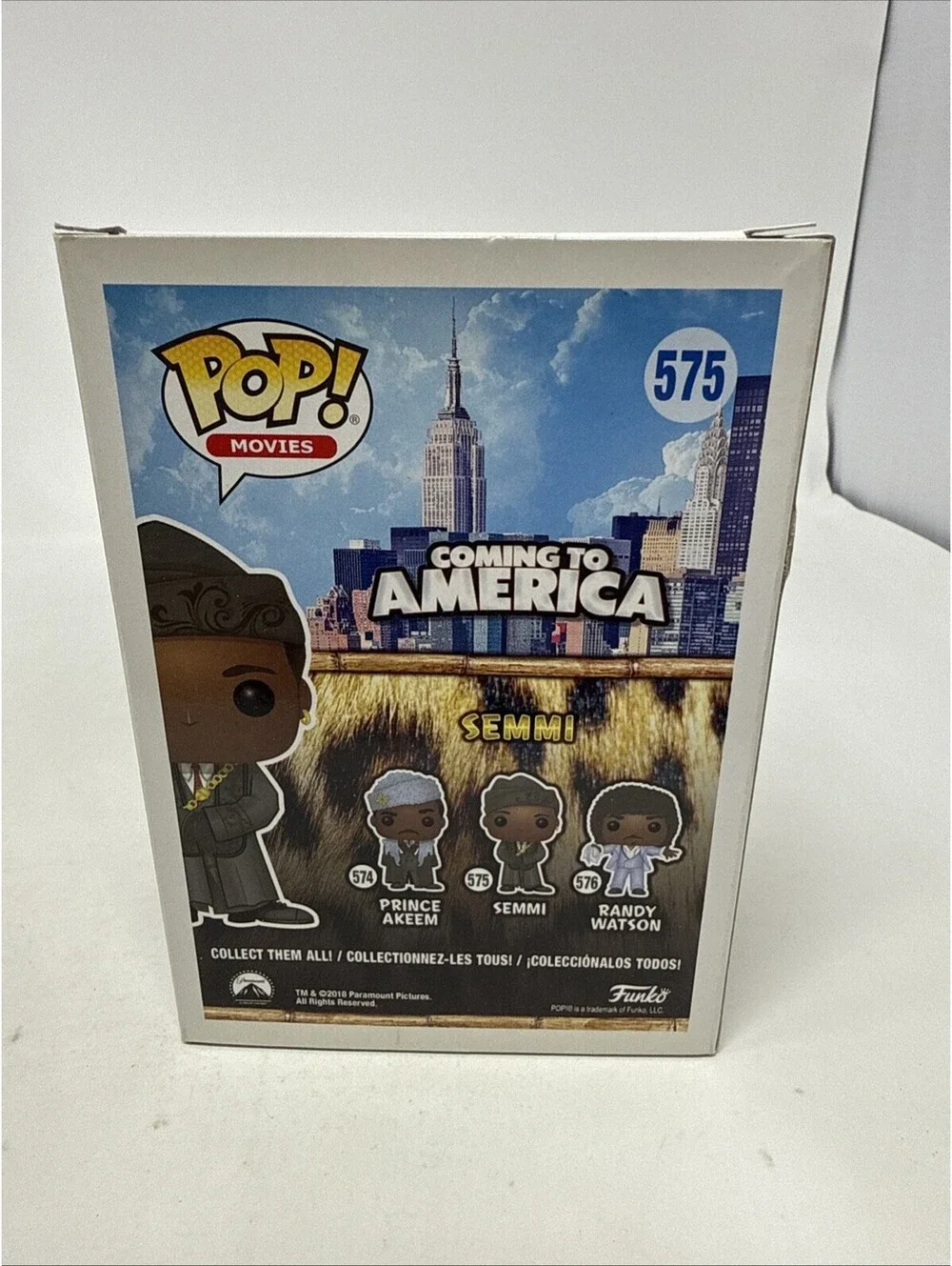 Funko Pop! Movies #575 Coming to America Semmi Vinyl Figure
